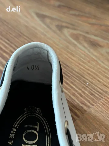 TOD'S Italy 🇮🇹 Size 41 100%.Кожа , снимка 5 - Дамски ежедневни обувки - 55456121