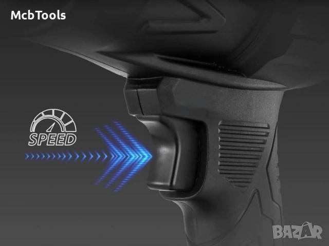 Акумулаторен турбо пистолет – Мощна въздушна духалка за почистване и сушене с две батерии, снимка 6 - Други инструменти - 54104019