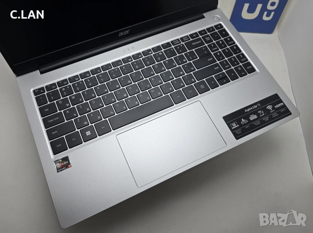 Acer Aspire Lite 15 AL15-41PR7LQ AMD Ryzen 3 5300/16GB/512SSD/FHD, снимка 5 - Лаптопи за дома - 55168825