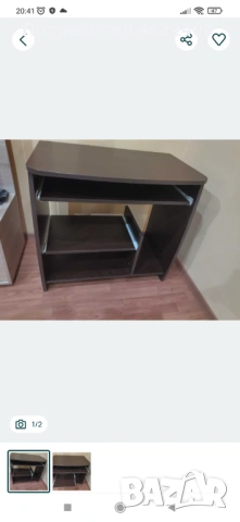 Бюро ученическо за компютър, снимка 2 - Бюра - 54183711