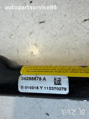Преден Ляв предпазен колан за Jeep Renegade – OEM 34288679a, снимка 2 - Части - 55156610