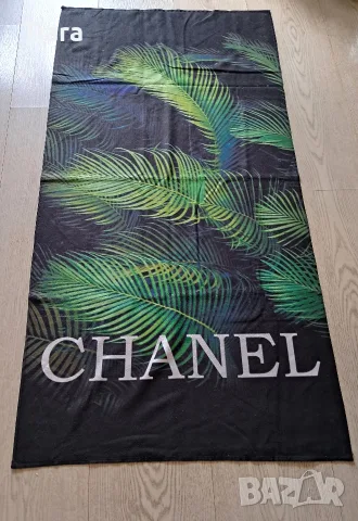 CHANEL - плажна кърпа , снимка 5 - Хавлиени кърпи - 55323061