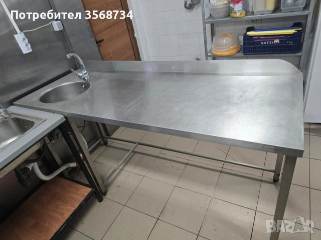 ПРОФЕСИОНАЛНИ РАБОТНИ МАСИ, снимка 7 - Обзавеждане на кухня - 54812193