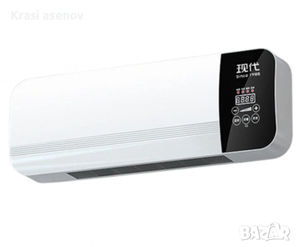 Модерна печка за стенен монтаж,за студено и топло,с двойно предназначение,LED дисплей, снимка 2 - Друга електроника - 54128632