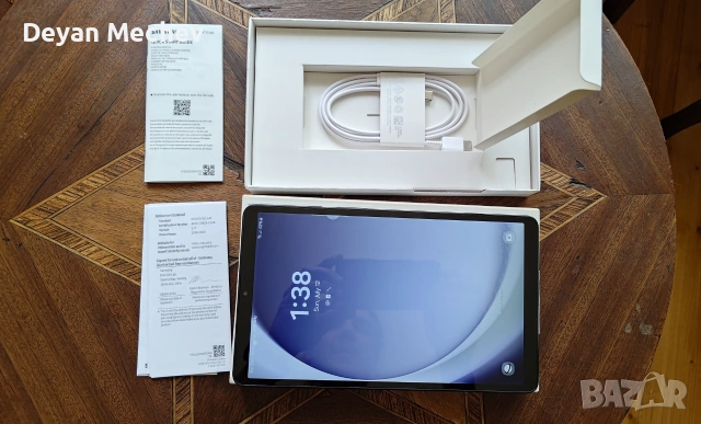 Samsung Galaxy Tab A9 64GB / 4GB RAM Graphite – Отворена кутия / Като нов, снимка 8 - Таблети - 55275234