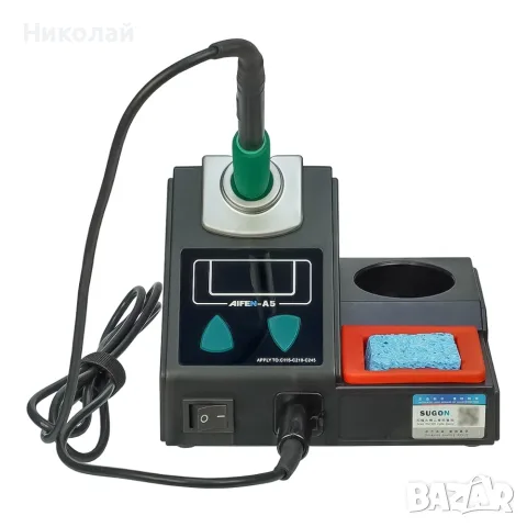 Станция за прецизно запояване Aifen A5-245T, стандарт JBC 245, 3 канала, 160W, 100°C-450°C