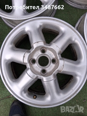 15цола заVw 4×100 6J ×15 ет43 ц.57.1мм , снимка 5 - Гуми и джанти - 54257121