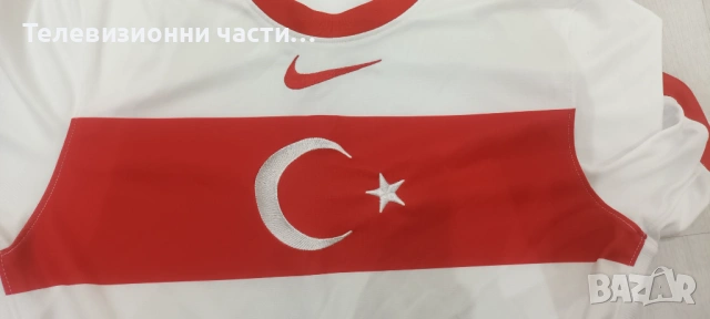 Оригинална футболна тениска Турция домакински екип 2020/2021 Nike CD0735-100,размер мъжки S, снимка 7 - Спортни дрехи, екипи - 54541344