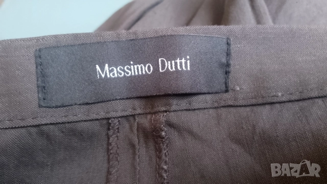 ленен панталон Massimo Dutti , снимка 8 - Панталони - 55433140
