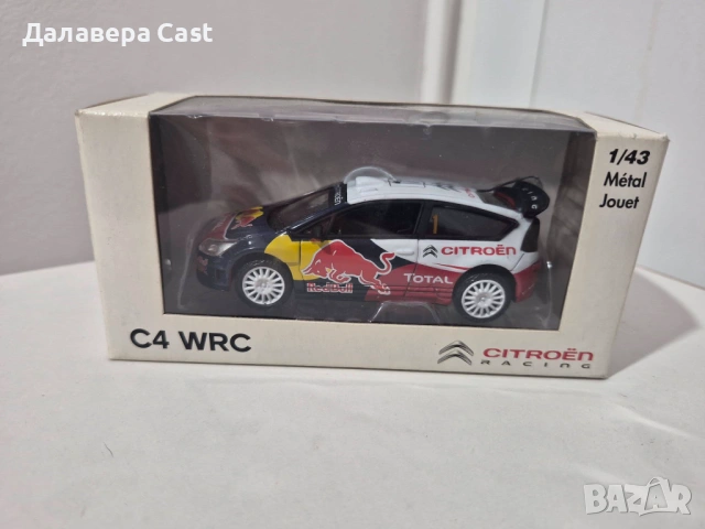 1/43 Citroen C4 Wrc Norev 