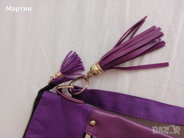 Лилава чанта, снимка 3 - Чанти - 54939739