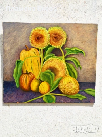 Авторски натюрморт , снимка 11 - Картини - 54224582
