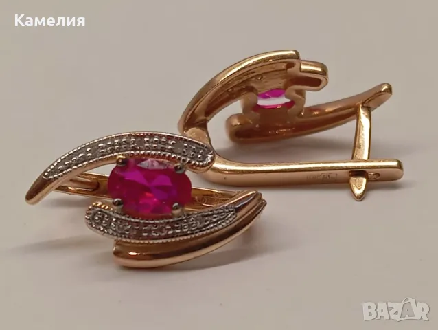 Руско злато. Обеци , снимка 8 - Обеци - 55642675