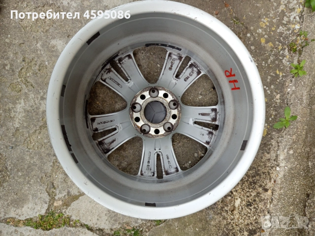 OEM джанти 17 5x112 Mercedes C-class w204, снимка 9 - Гуми и джанти - 55257152