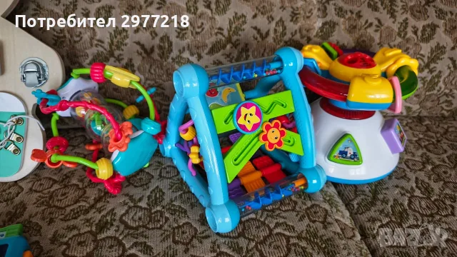 Лот бебешки играчки 