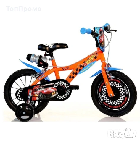 Детско колело Dino Bikes Hot Wheels 16“, с бутилка