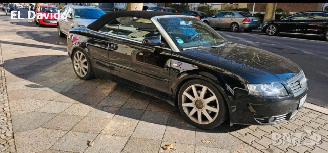 Audi A4 Cabrio 2.4 бензин – регистрирано в България – оригинален мотор – 2 ключа, снимка 3 - Автомобили и джипове - 54477618
