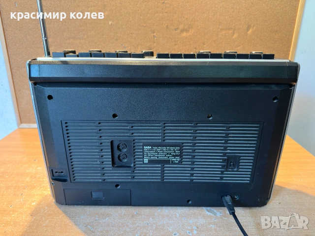 радиокасетофон "SABA RCR 414", снимка 9 - Радиокасетофони, транзистори - 55000185
