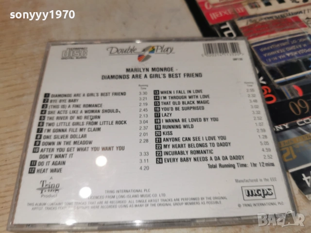 MARILYN MONROE CD-ВНОС GERMANY 0406261901H2E6R, снимка 3 - CD дискове - 54781888