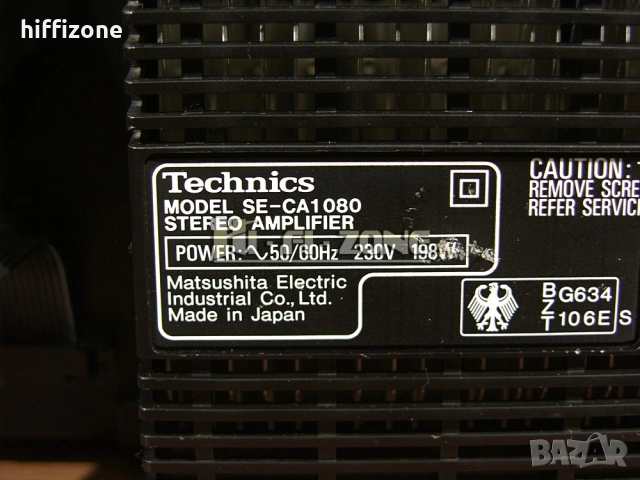 Система Technics st-ca1080 / se-ca1080, снимка 9 - Аудиосистеми - 54898622