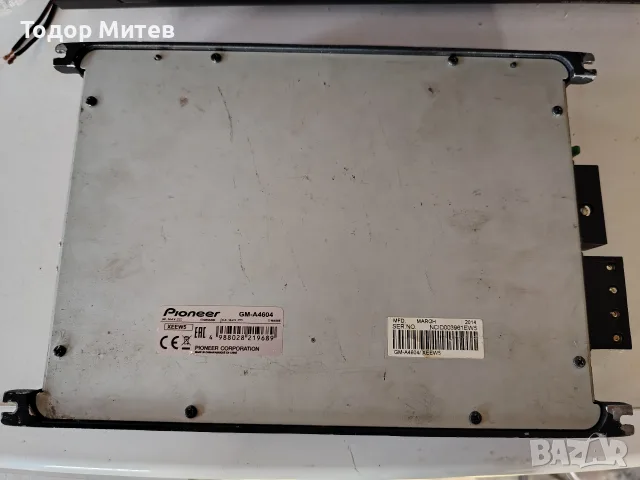 Pioneer GM-A4604, снимка 4 - Аудиосистеми - 55603480