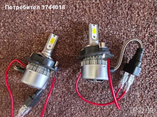 Led крушки H7 с преходници