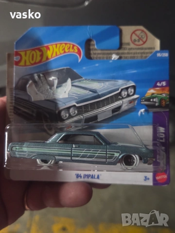 Hotwheels Impala, снимка 2 - Колекции - 54554309