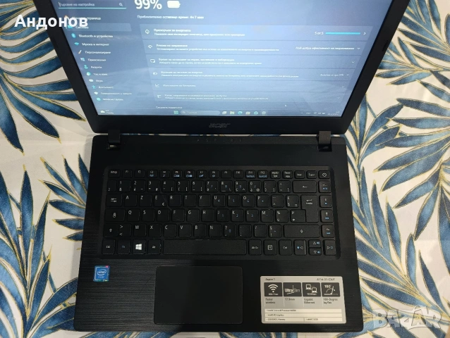 Работен Лаптоп ACER Aspire , снимка 2 - Лаптопи за работа - 54035198