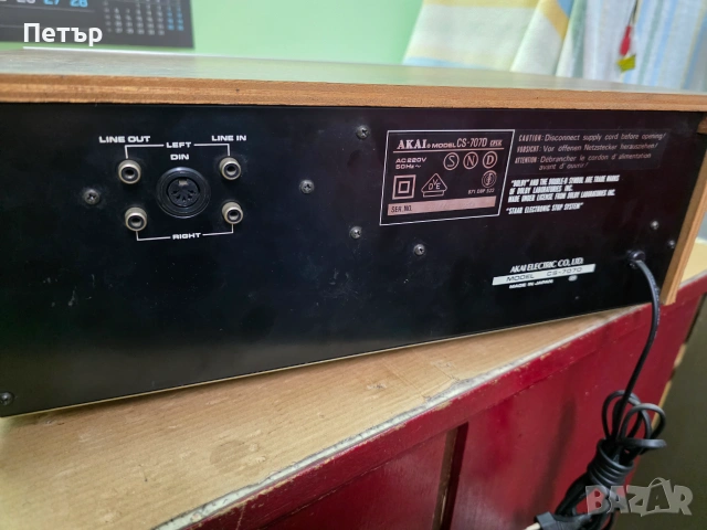 Продавам японски дек Akai CS-707D., снимка 4 - Декове - 54991817