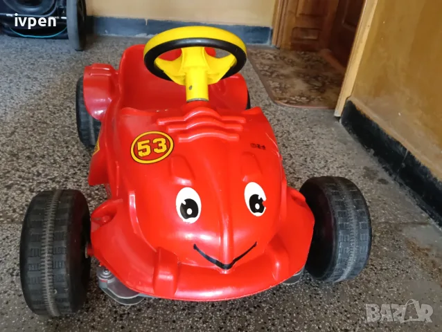Детска кола с педали - Herby С размери 80 / 43.5 / 55 cm, снимка 3 - Детски велосипеди, триколки и коли - 55493707
