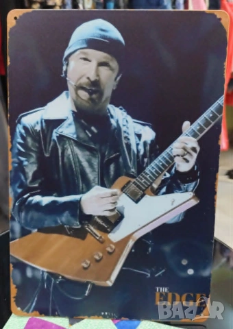 The EDGE-метална табела(плакет)
