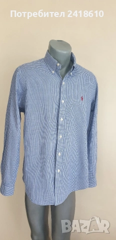 POLO Ralph Lauren Cotton Classic Fit Mens Size М ОРИГИНАЛ НОВО! Мъжка Риза!, снимка 9 - Ризи - 54465200