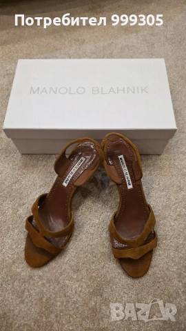 Оригинални обувки Manolo Blahnik – модел SUSPIRO, размер 36.5
