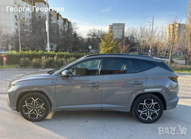 Hyundai Tucson Plug-in Hybrid N Line 265 к.с. 4x4 | FULL EXTRAS | Nardo Grey | Панорама, снимка 9 - Автомобили и джипове - 55337698