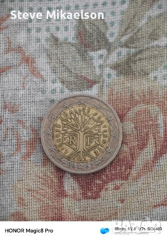 2 евро френско от 2001 година