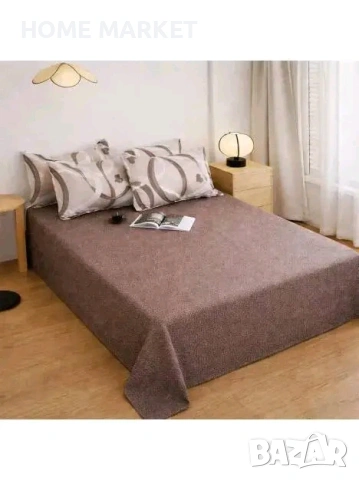 🛏️ Долен чаршаф с 4 калъфки – 5 части 🛏️ ✨ Практичен и стилен комплект за комфортна и уютна спалня, снимка 6 - Спално бельо - 54671250
