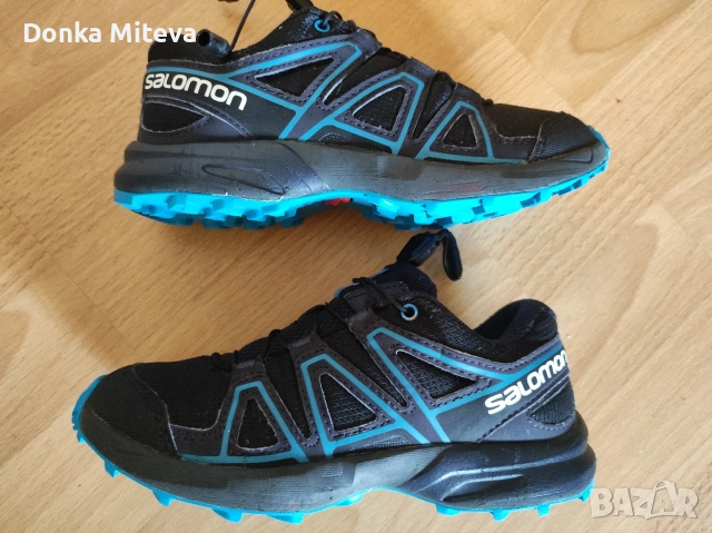 маратонки Salomon eur 33 , снимка 4 - Детски маратонки - 54553737