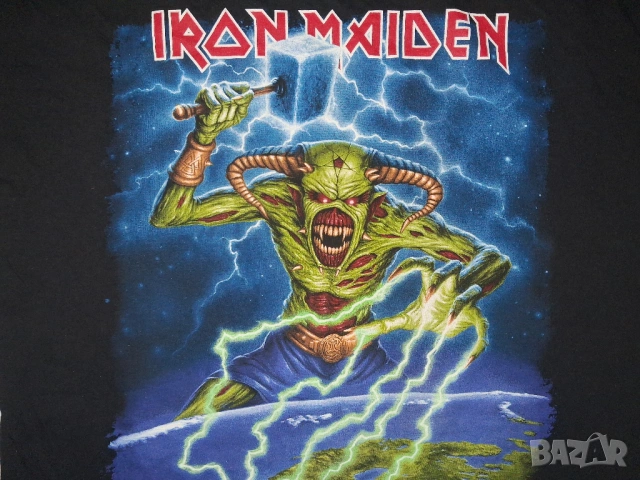 Iron Maiden и KISS (L) и (XL) мъжка тениска, снимка 2 - Тениски - 51697002