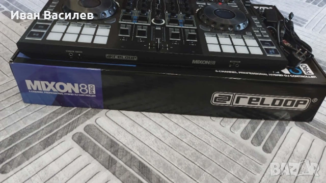 DJ контролер/конзола Reloop MIXON 8 Pro, снимка 14 - Ресийвъри, усилватели, смесителни пултове - 54813470