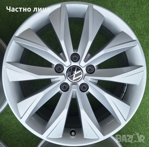 Продавам 4бр 17-ки джанти за Фолксваген Пасат, Тигуан, Туран, Голф , снимка 4 - Гуми и джанти - 54886002
