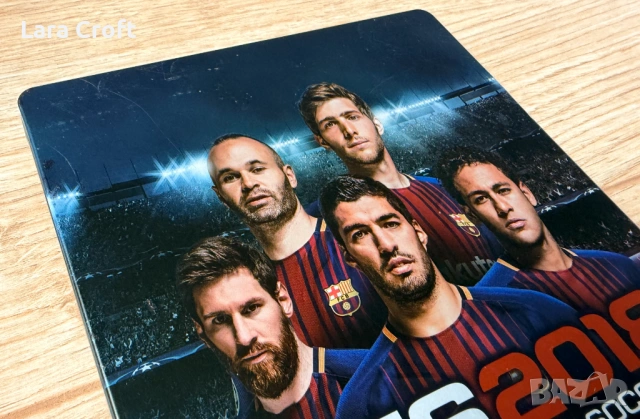 PS4 PES 2018 Pro Evolution Soccer Legendary Edition Steelbook, снимка 3 - Игри за PlayStation - 54253016
