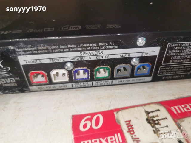 SONY BDV-E6100 BLUETOOTH BLU-RAY RECEIVER 2006262000L4, снимка 12 - Ресийвъри, усилватели, смесителни пултове - 54982142