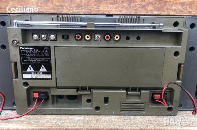 Радиокасетофон Panasonic RX-C60, снимка 13 - Радиокасетофони, транзистори - 54373599