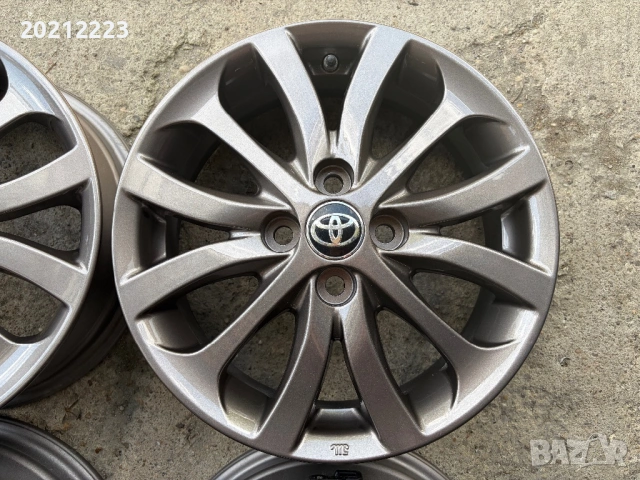 4 броя алуминиеви джанти а Тоyota Yaris-Hybrid 15, снимка 6 - Гуми и джанти - 54820600