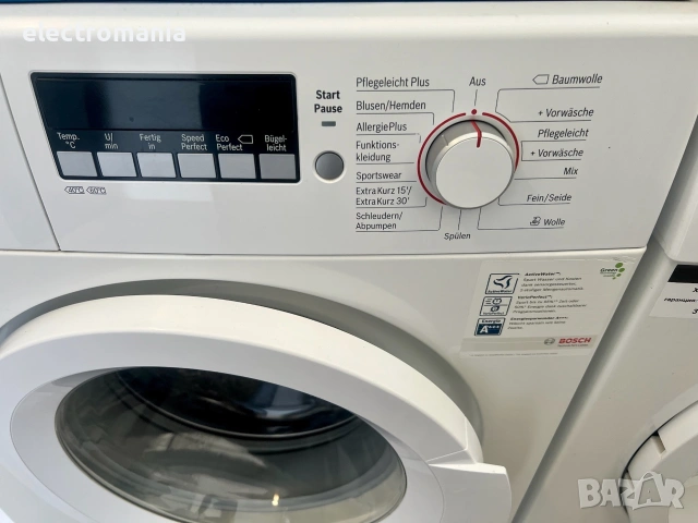 пералня Bosch Serie 4 VarioPerfect WAK282LX 7кг, снимка 3 - Перални - 55214942