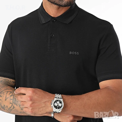 Boss / Armani Exchange Polo Shirt ОРИГИНАЛНИ мъжки поло тениски - M, снимка 18 - Тениски - 54982719
