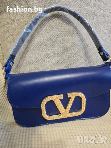 Valentino- синя чанта