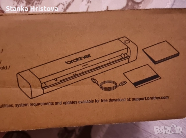 Преносим скенер Brother., снимка 5 - Друга електроника - 54263821