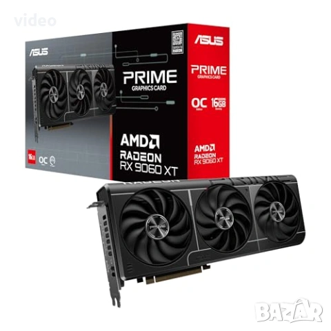 НОВА! ASUS Prime Radeon RX 9070 XT OC 16GB – Мощност от следващо поколение!