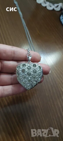 Ново дълго колие NEXT с кристали, снимка 10 - Колиета, медальони, синджири - 55003371